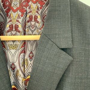 Bespoke Charcoal Blazer - approx. size 38/4/S